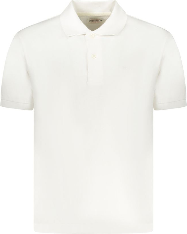 Polo Shirt Guess Shoes White Cotton