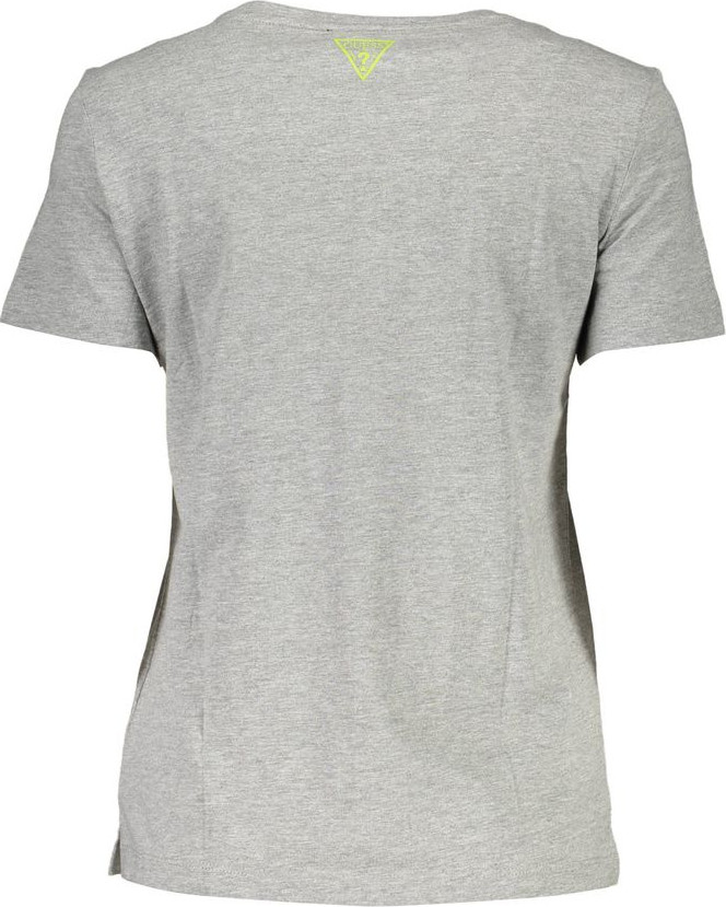 T-Shirt Guess Shoes Gray Cotton Women