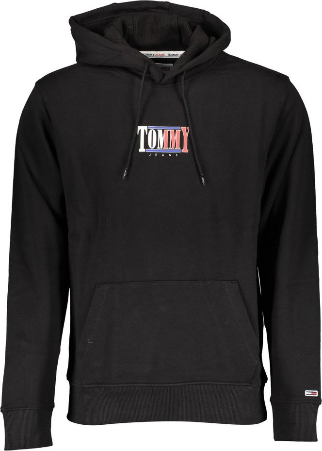 Sweater Tommy Hilfiger Black Cotton Men Sweater