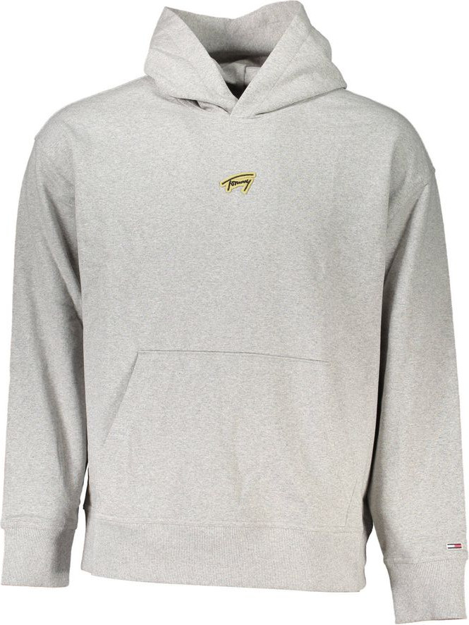 Gray Cotton Men Sweater Tommy Hilfiger