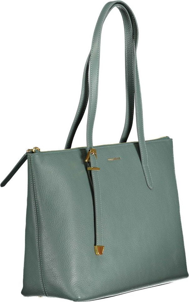 Handbag Coccinelle Green Leather