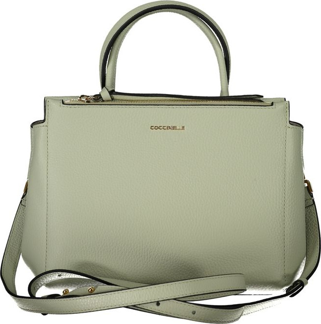 Handbag Coccinelle Green Leather