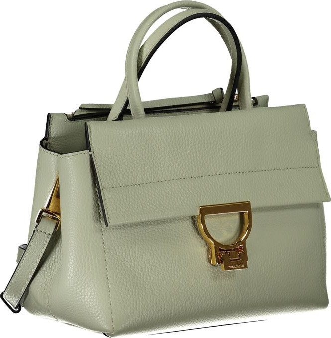Handbag Coccinelle Green Leather