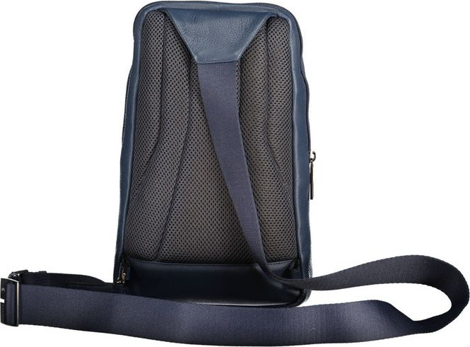 Нагрудная сумка Piquadro Blue Leather для мужчин