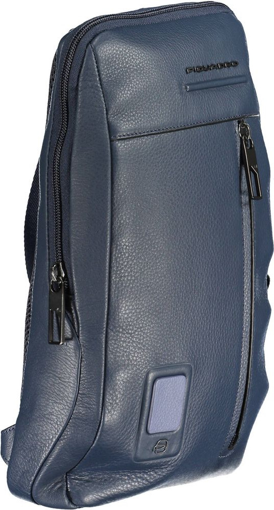 Нагрудная сумка Piquadro Blue Leather для мужчин