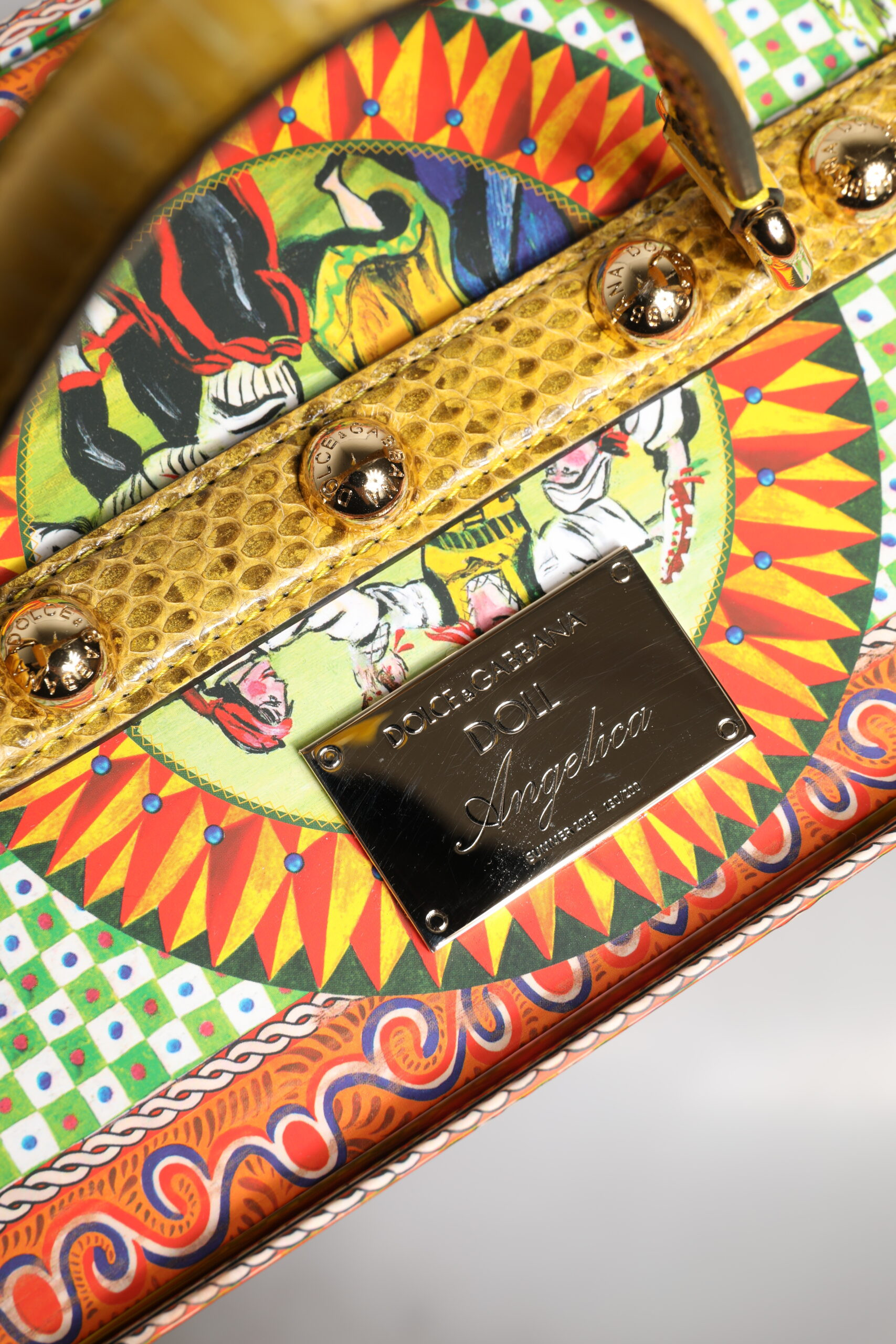 Fashion Box Ceramic Porcelain Dolce & Gabbana Qizil Kiyim