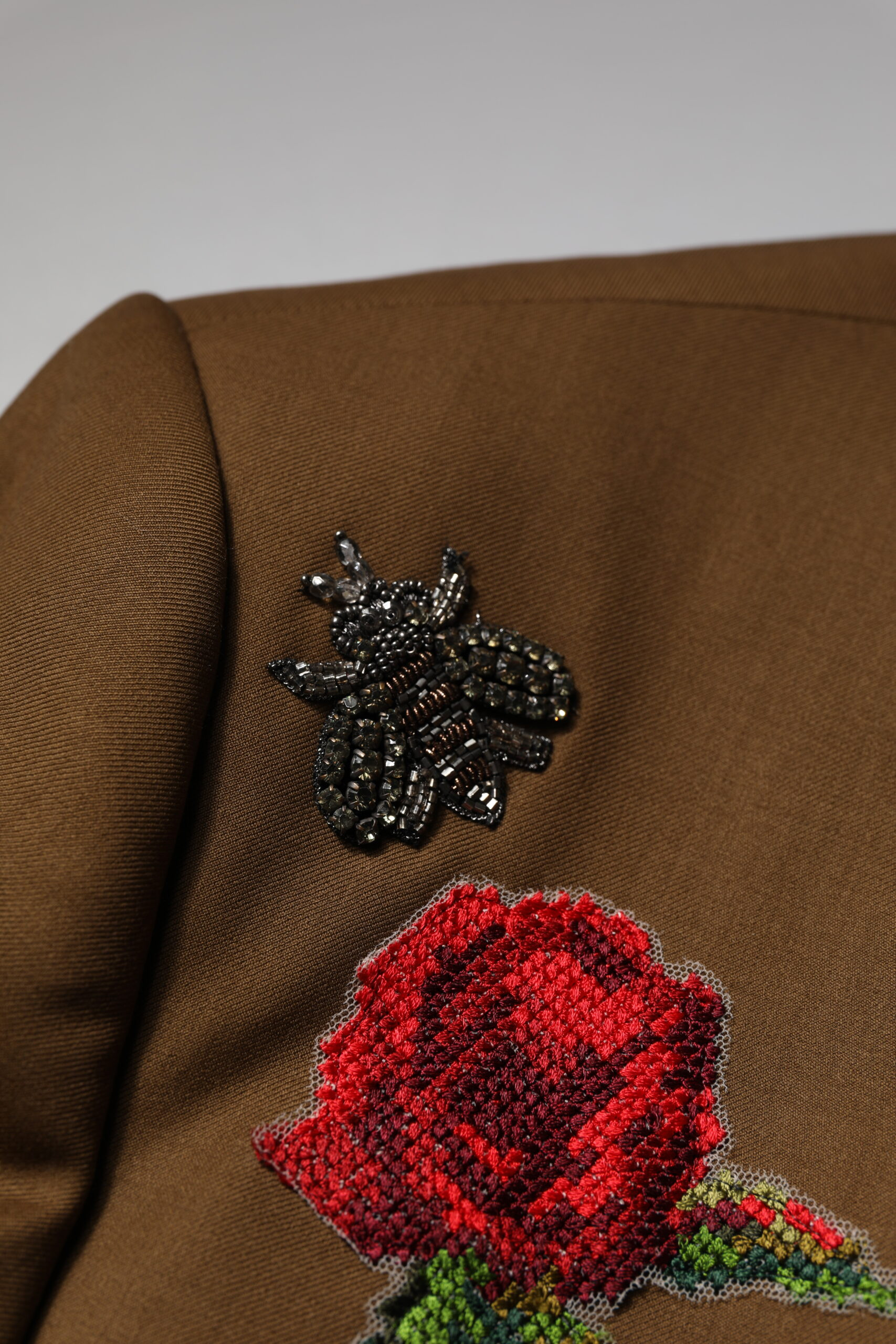 Пиджак Brown MARTINI Однобортный Dolce & Gabbana