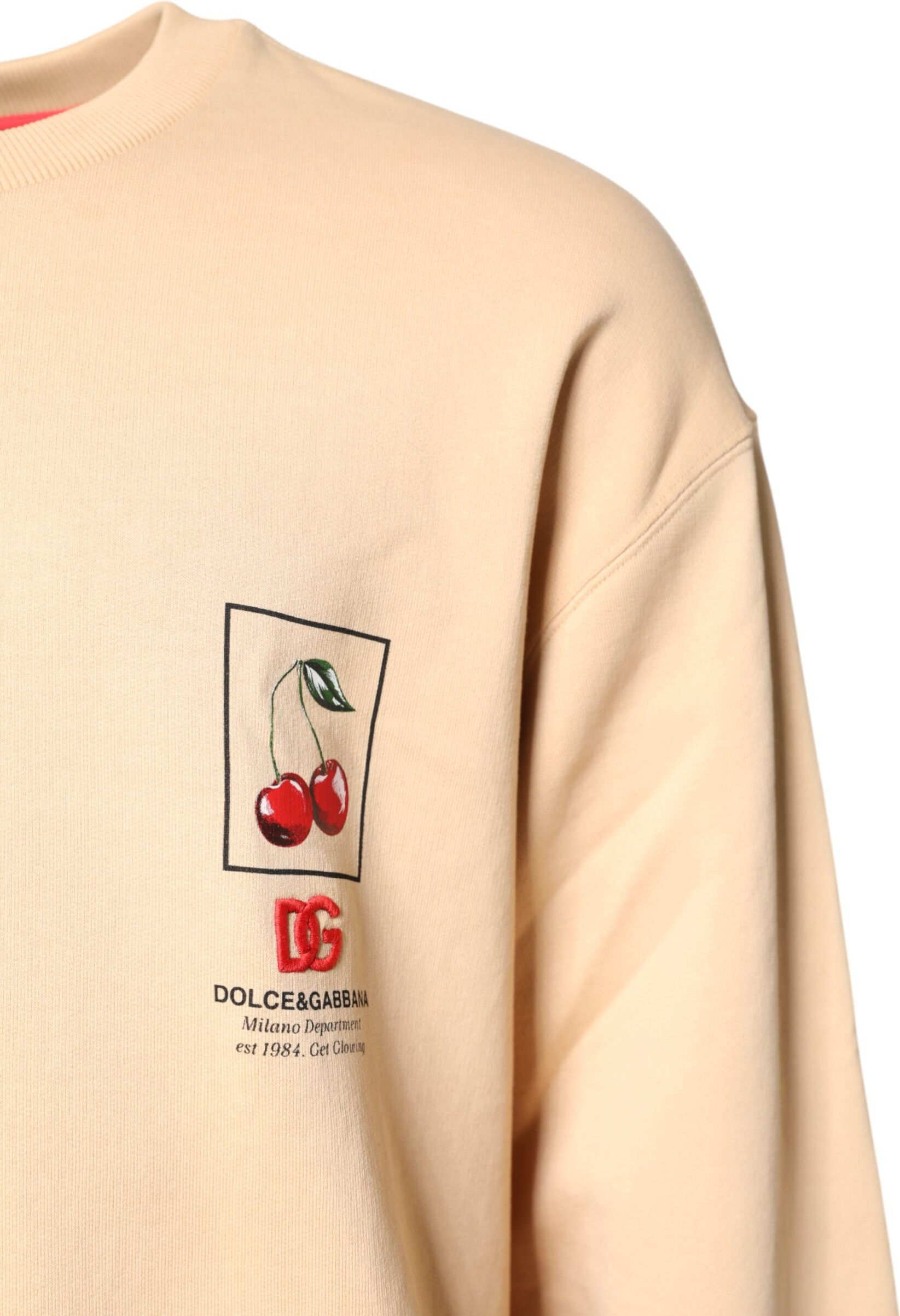 Dolce & Gabbana Crew Neck Pullover Sweater
