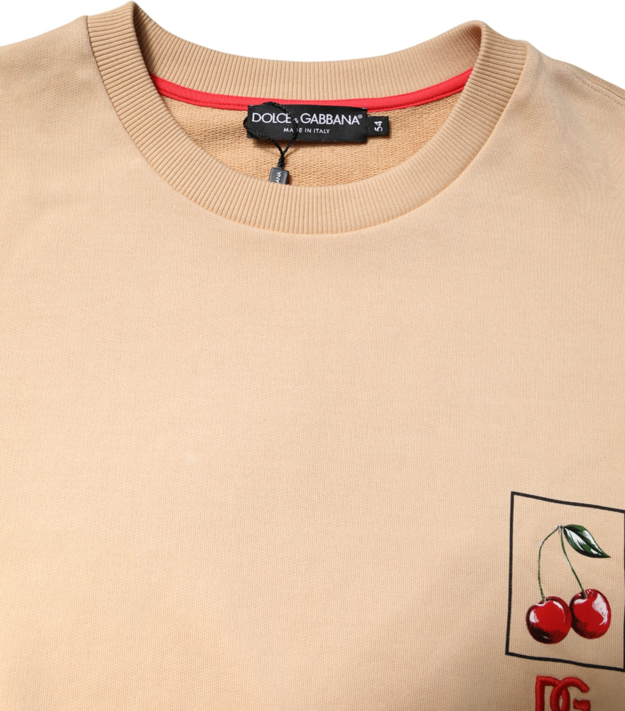 Dolce & Gabbana Crew Neck Pullover Sweater