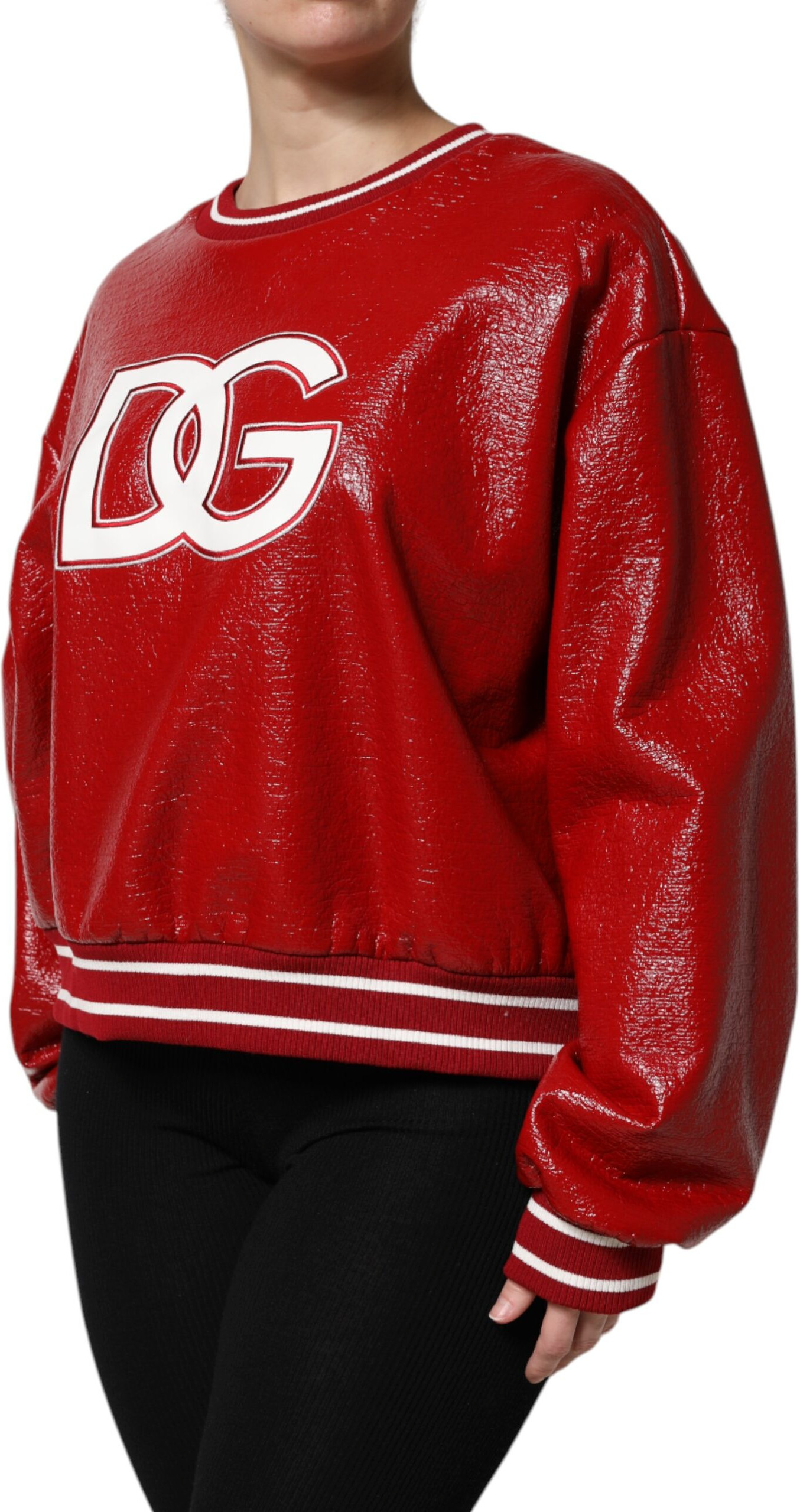 Dolce & Gabbana Qizil jun sviter