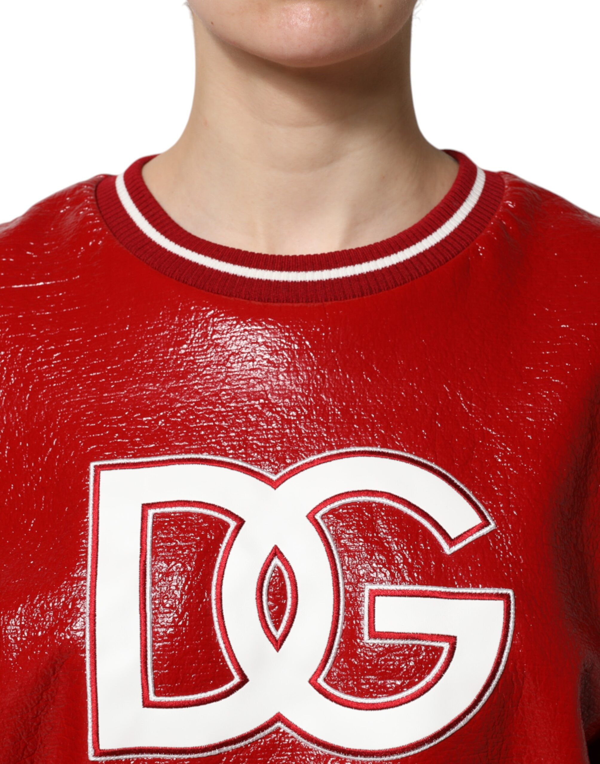 Dolce & Gabbana Qizil jun sviter