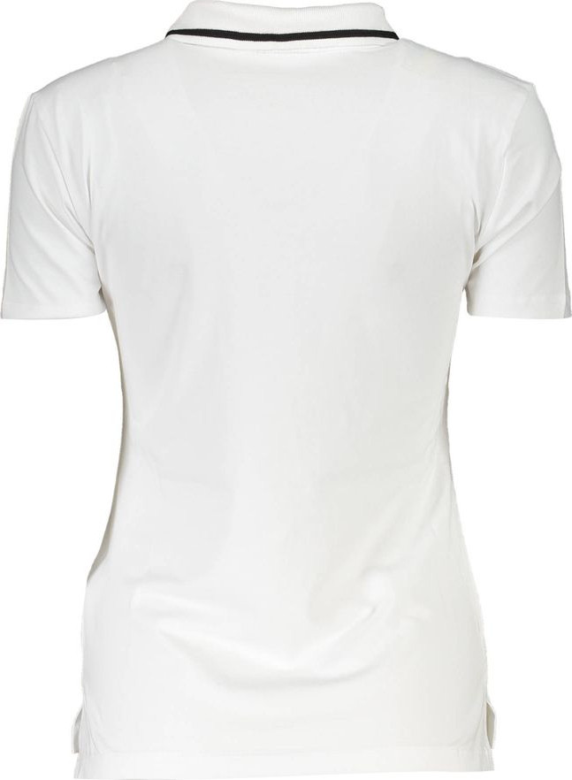 White Cotton Polo Shirt Fila