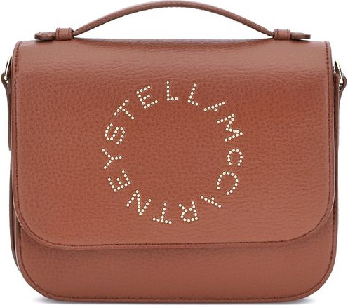 Stella McCartney Logotipli Yeng Bag Eco Embossed Grainy Alter