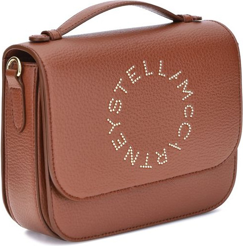 Stella McCartney Logotipli Yeng Bag Eco Embossed Grainy Alter
