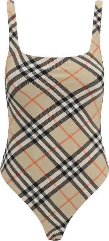Burberry Multicolor Polyester Birinchi-parcha suzish kostyumi