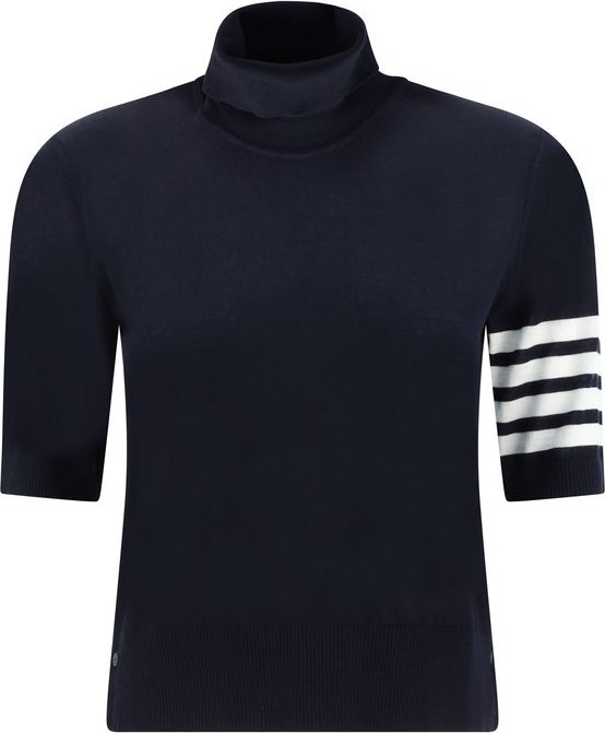 Синий водолазка из полиамида Thom Browne