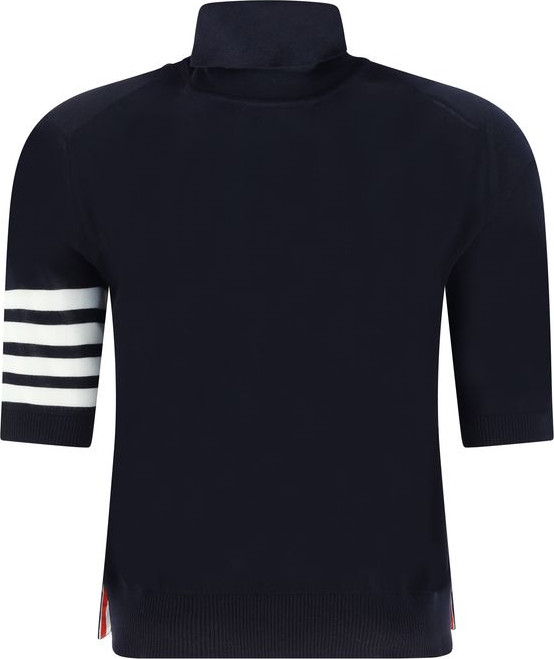 Синий водолазка из полиамида Thom Browne