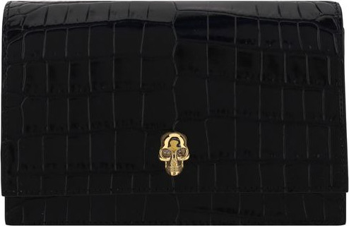 Alexander McQueen Skull Mini yelkesi sumkasi