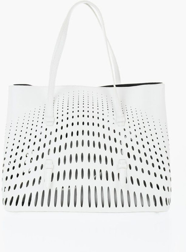 Bag ALAÏA White Leather Tote Bag