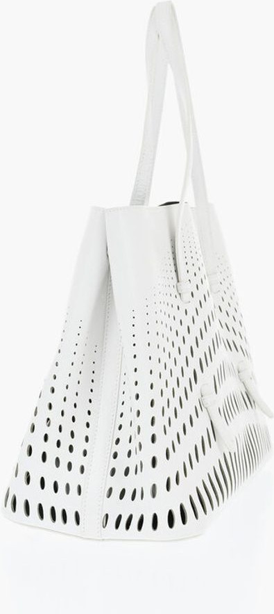 Bag ALAÏA White Leather Tote Bag