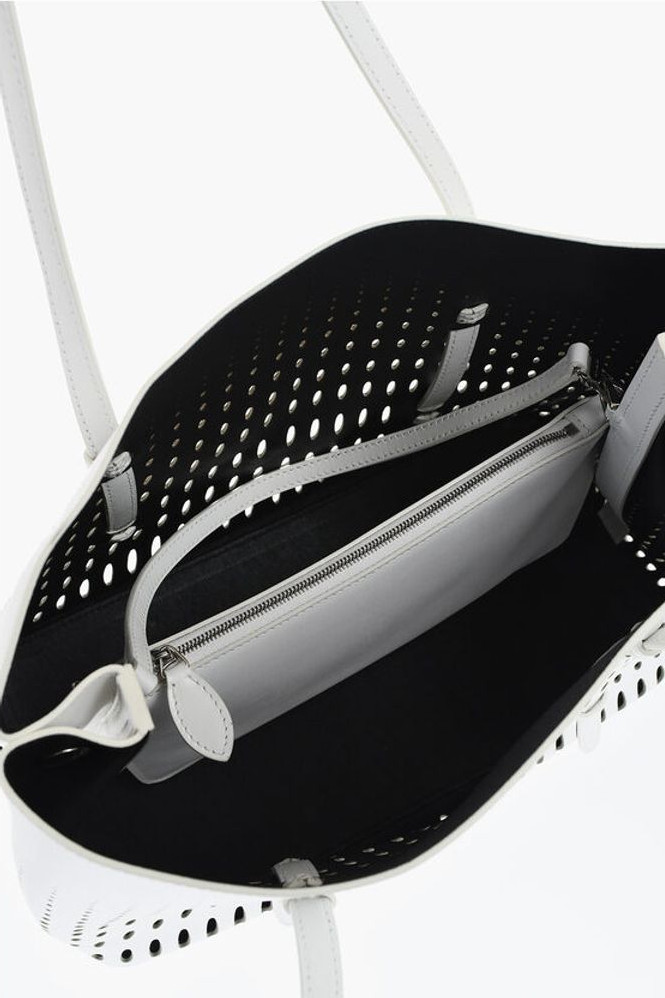 Bag ALAÏA White Leather Tote Bag