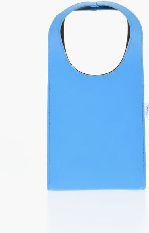 Сумка-тоут Coperni Light Blue Leather