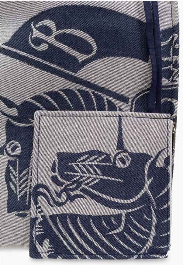 Сумка через плечо Burberry Двухцветный Хлопок