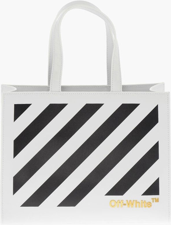 Sumka Off-White Oq Deri Xaltali Sumka