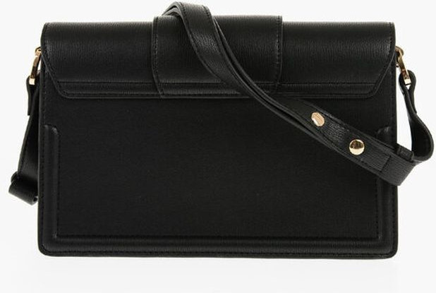Shoulder Bag Moschino Black Polyethylene