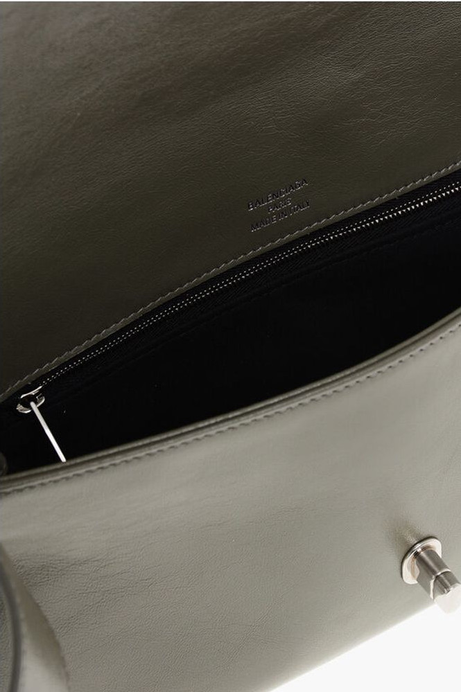 Shoulder Bag Balenciaga Leather SOFT FLAP