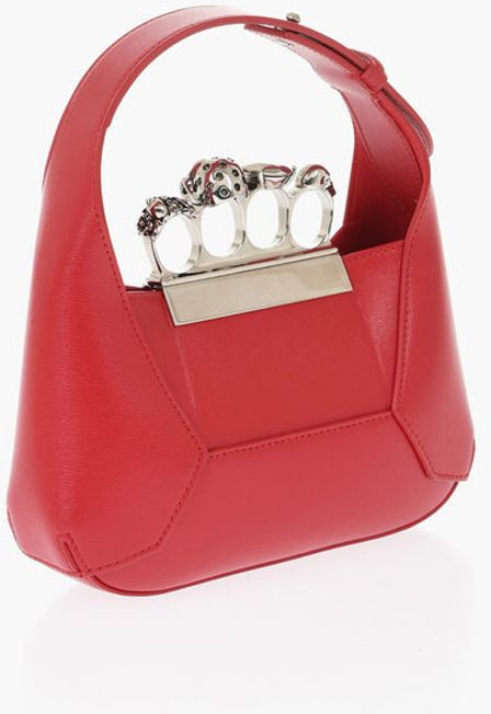 Сумка Alexander McQueen Кожаная СУМКА JEWELLED MINI