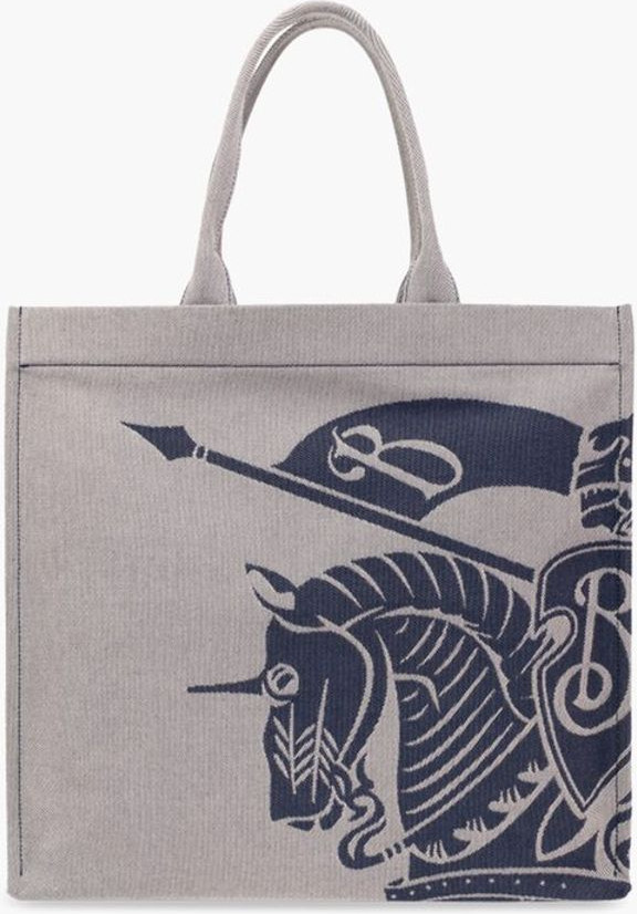 Burberry Canvas Maxi Shopper Bag elkamli sumkasi