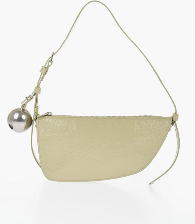 Сумка через плечо Burberry из лакированной кожи SHIELD SLING