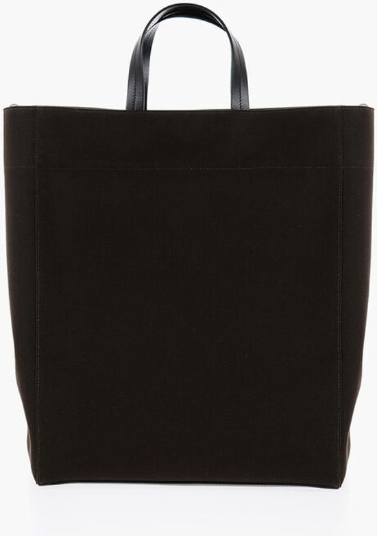 Jil Sander Canvas UTILITY Xarid Sumkasi Maxi Old Cho'ntagi bilan