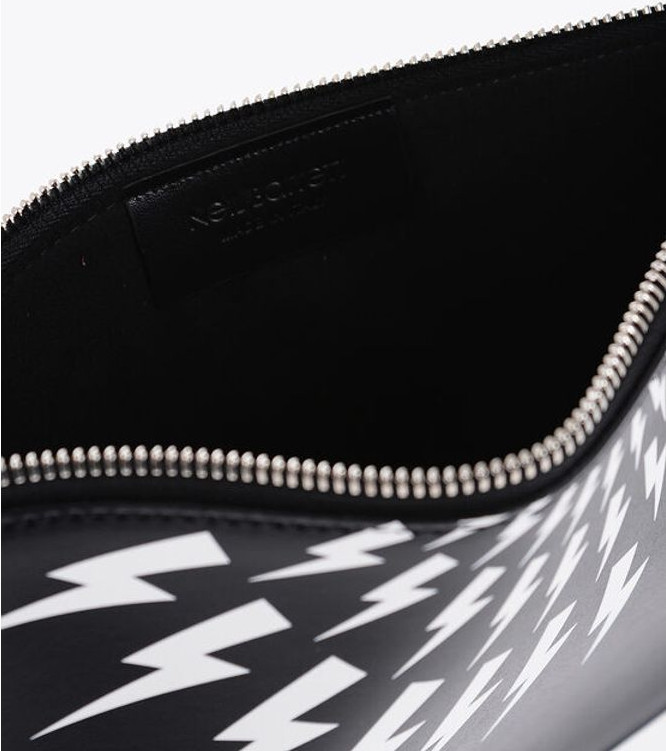 Neil Barrett Sumkasi Kontrast Naqshli Neil Barrett Kiyik Pouch