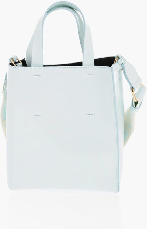 Sumka Marni Teri MUSEO Mini Tote Bag Removable Yeng Kaltak bilan