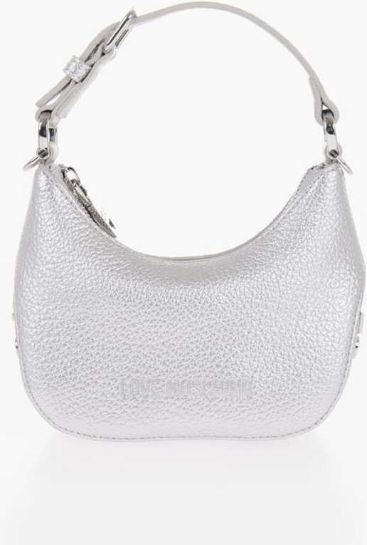 Moschino LOVE Sumkali Sun'iy Charmli Mini Xaltacha sumka