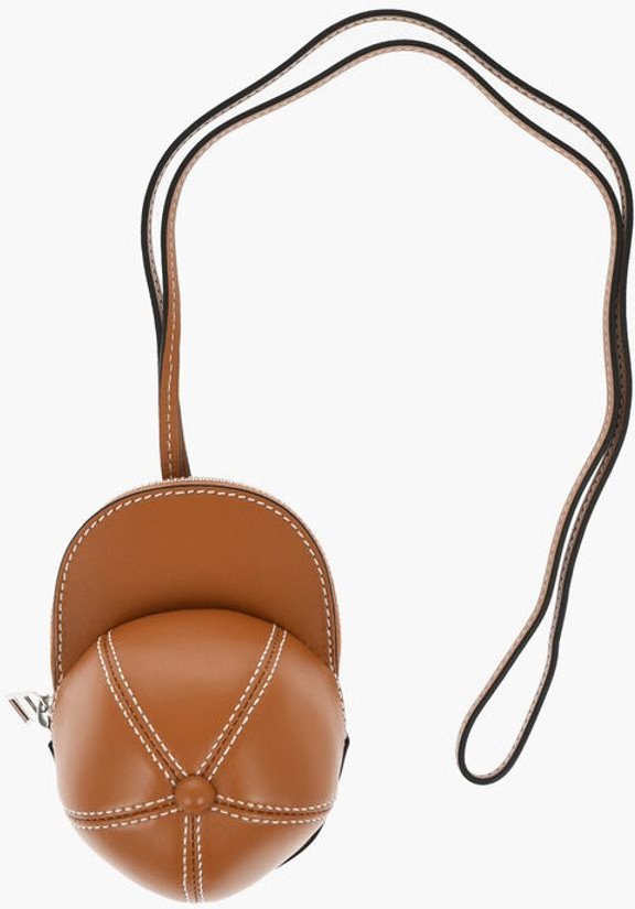 Bag J.W. Anderson Mini Leather Bag with Baseball Cap Design