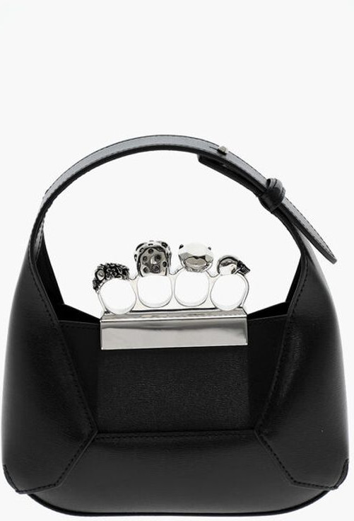 Hobo Bag Alexander McQueen Leather JEWEL KNUCKLES