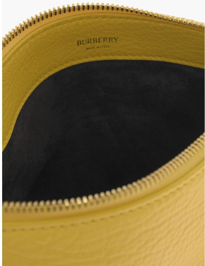 Shoulder Bag Burberry Textured Leather SM KNIGHT