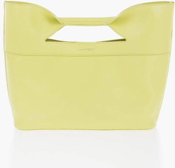 Alexander McQueen THE BOW Maxi Tote Bag qo'l sumkasi muftali sumkasi bilan