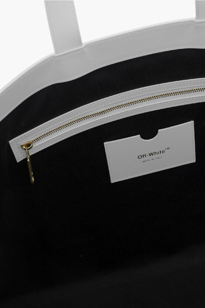 Tote Bag Off-White Leather DIAG HYBRID