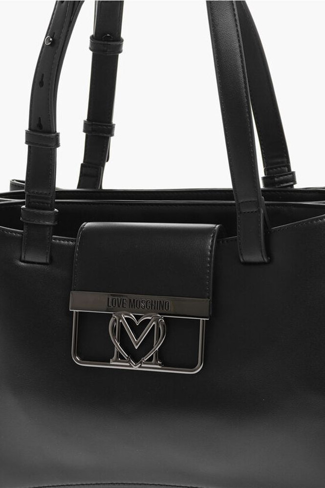 Tote Bag Moschino LOVE 3 ta bo'limli