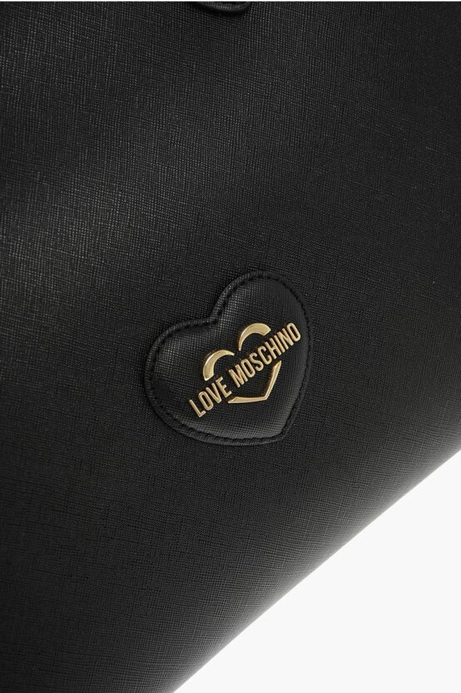 Tote Bag Moschino LOVE Saffiano