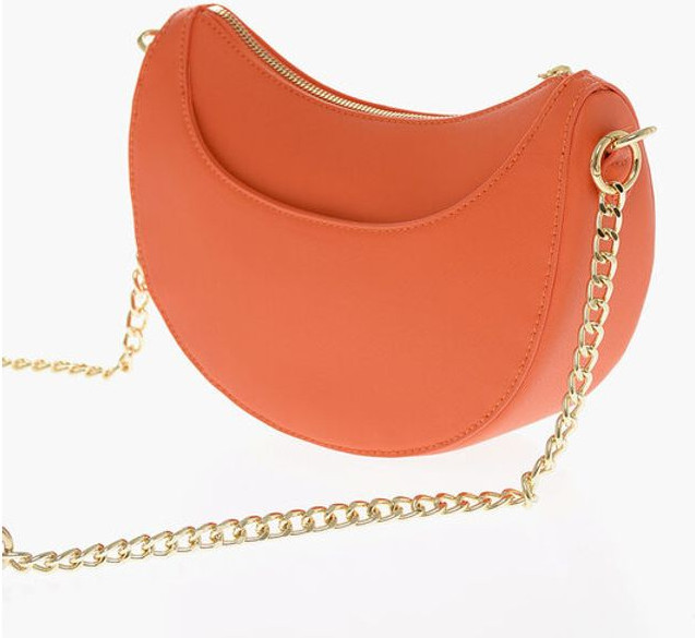 Bag Moschino LOVE Saffiano Faux Leather hobo Bag with Embossed Heart