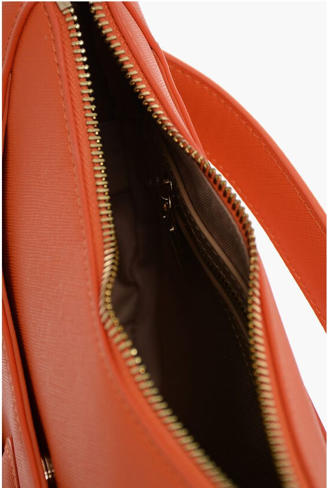 Bag Moschino LOVE Saffiano Faux Leather hobo Bag with Embossed Heart