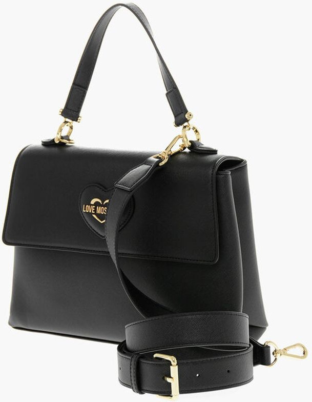 Сумка Moschino Saffiano Искусственная кожа Ручная сумка со съемной