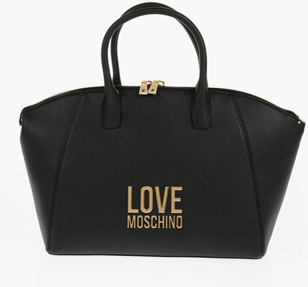 Sumka Moschino LOVE Sun'iy Teridan Foydalanish uchun Tote Sumkasi