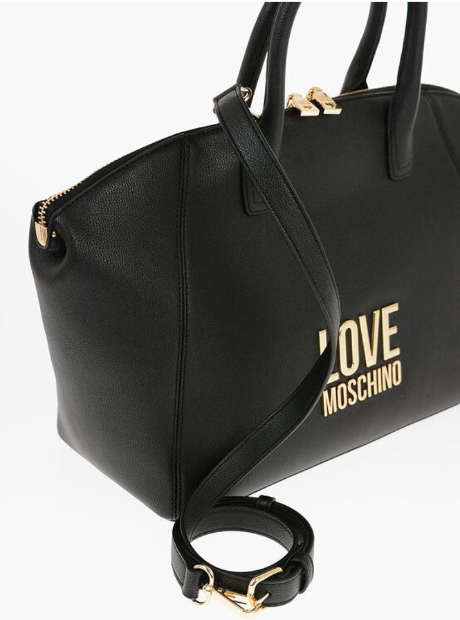 Sumka Moschino LOVE Sun'iy Teridan Foydalanish uchun Tote Sumkasi