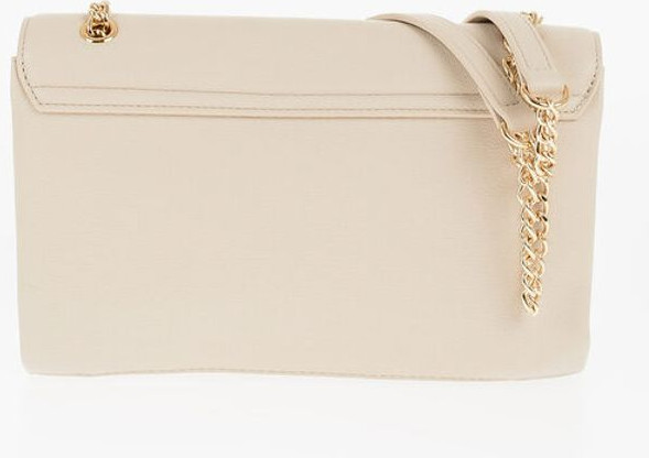 Shoulder Bag Moschino LOVE Faux Leather Shoulder Bag with Golden Details